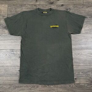 Vintage Game Works Shirt Adult Medium Olive Green Ontario Employee Logo‎ Sega